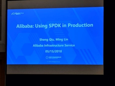 Alibaba; Using SPDK in Production